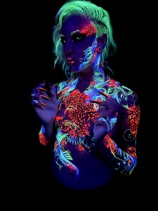 bodypainting fluo