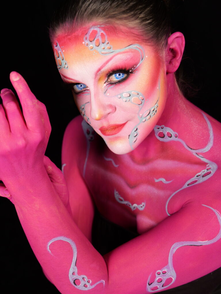 Maquillage artistique de Juliette Carmela